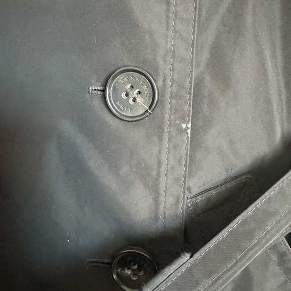 Burberry Brit Black Rain Coat - Picture 10 of 10